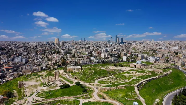 Ville d'Amman.