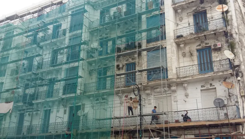 Algérie, Alger, immeuble