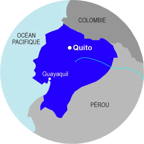 Carte Équateur